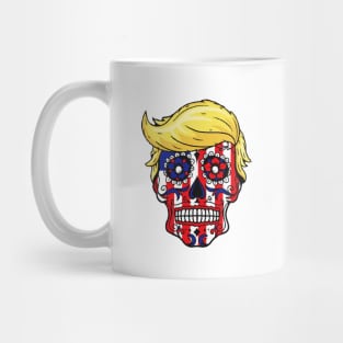 Trump Sugar Skull Mug